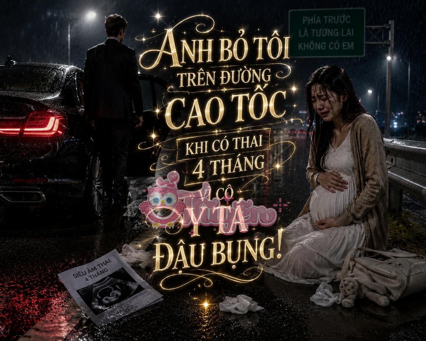 Anh Bỏ Tôi Trên Đường Cao Tốc Khi Có Thai 4 Tháng Vì Cô Y Tá Đạu Bụng!