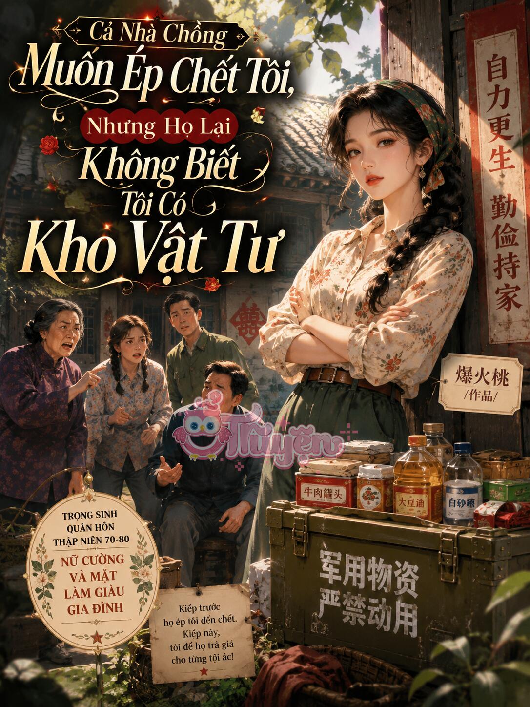 Cả Nhà Chồng Muốn Ép Chết Tôi, Nhưng Họ Lại Không Biết Tôi Có Kho Vật Tư