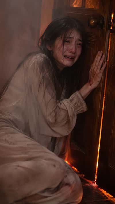 Cánh Cửa Bị Khóa Trong Biển Lửa