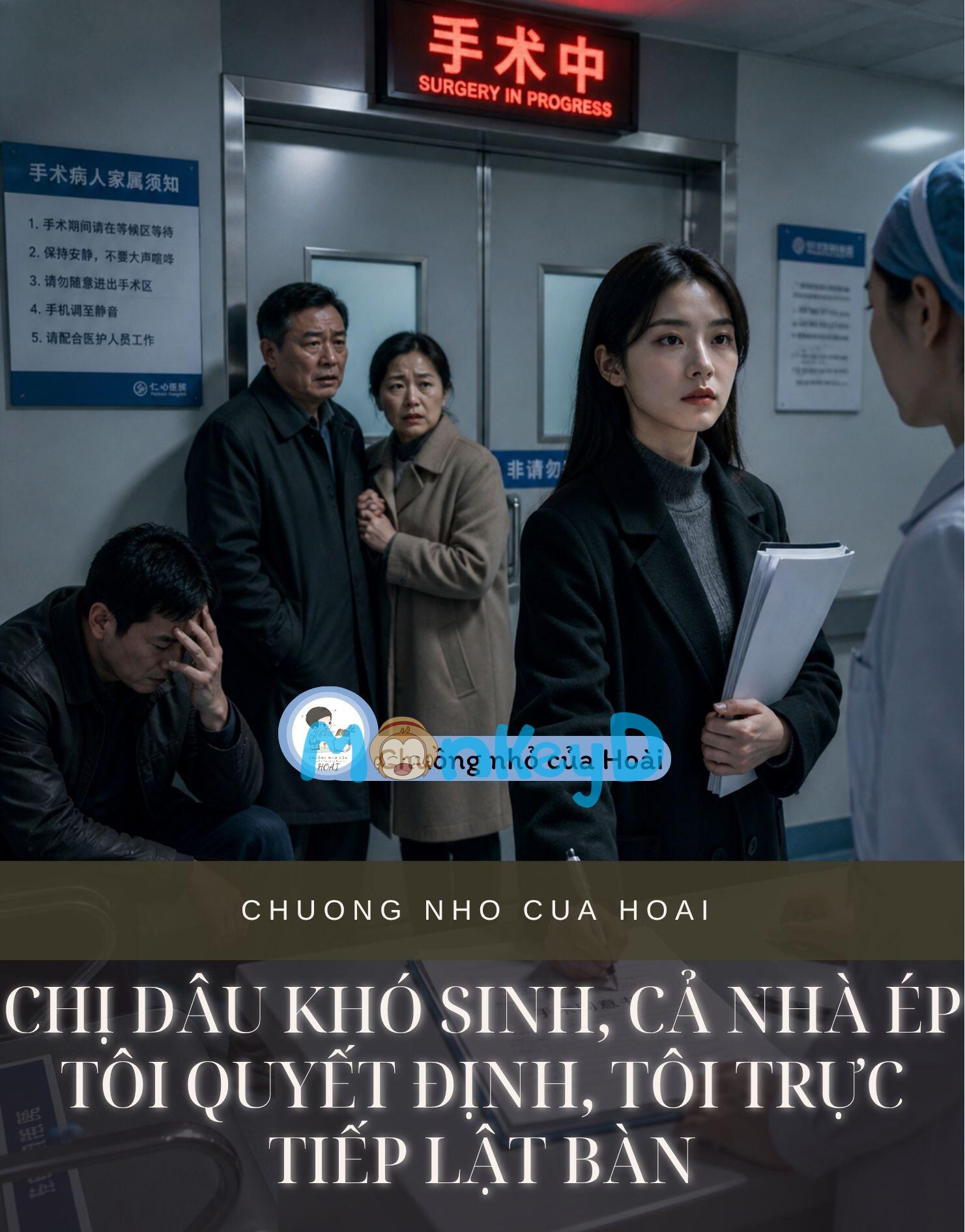 Chị Dâu Khó Sinh, Cả Nhà Ép Tôi Quyết Định, Tôi Trực Tiếp Lật Bàn