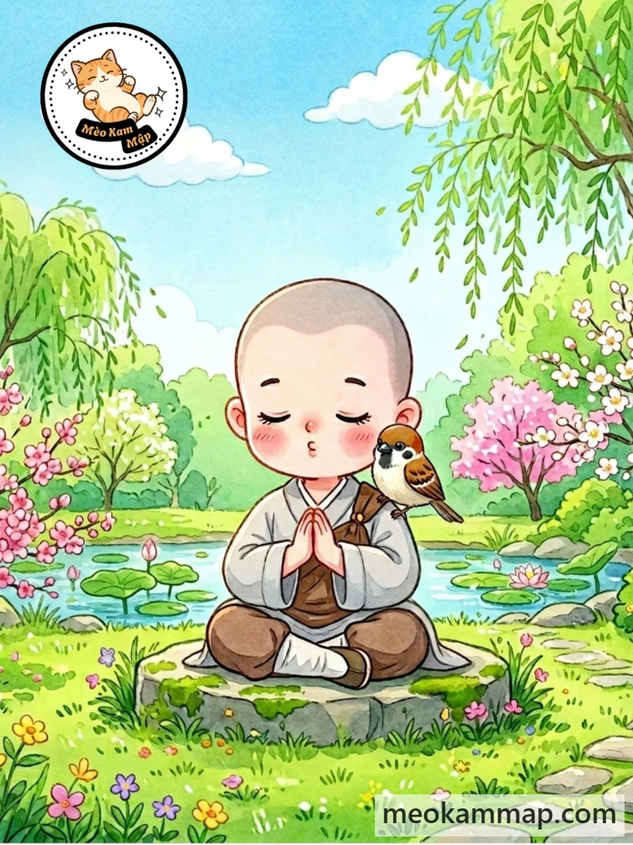 Chim Sẻ Trước Phật