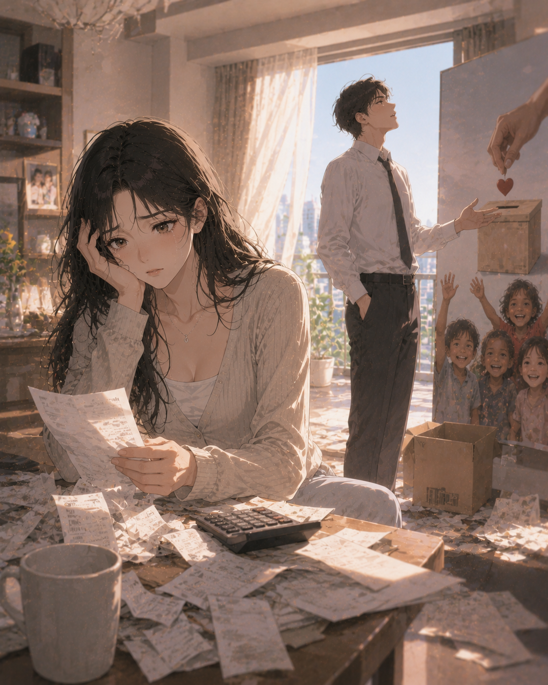 Chồng Đem Hết Lương Đi Làm Từ Thiện, Tôi Không Nuôi Cả Nhà Anh Nữa
