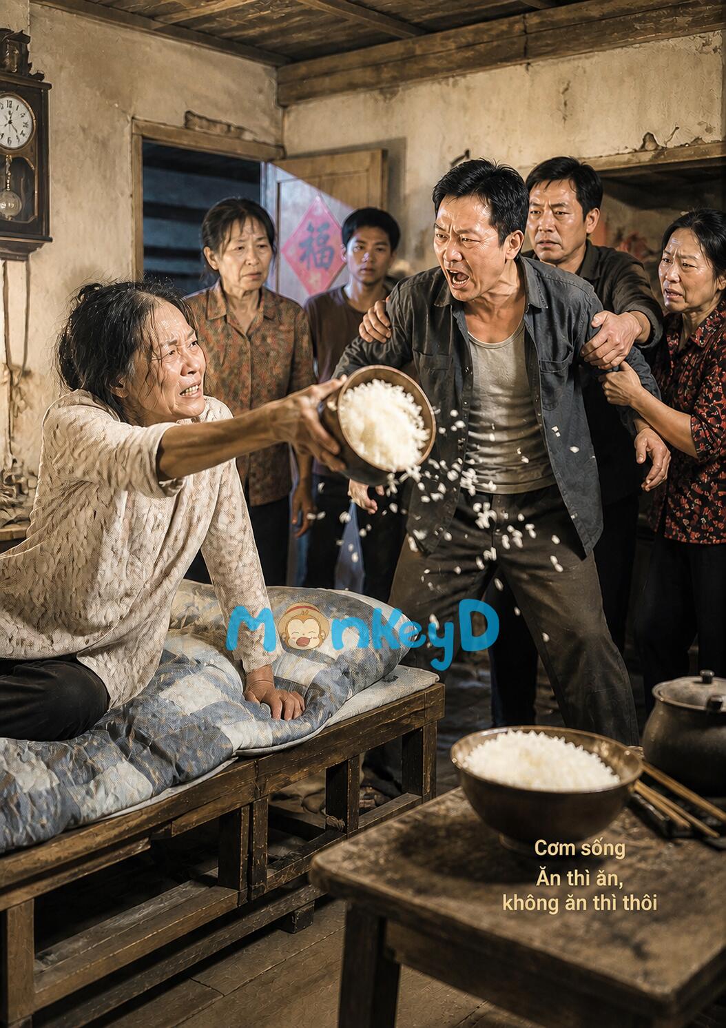 Chồng Nấu Cho Tôi Bát Cơm Sống, Tôi Úp Nồi Cơm Lên Đầu Anh Ta Để Sống Tốt Hơn
