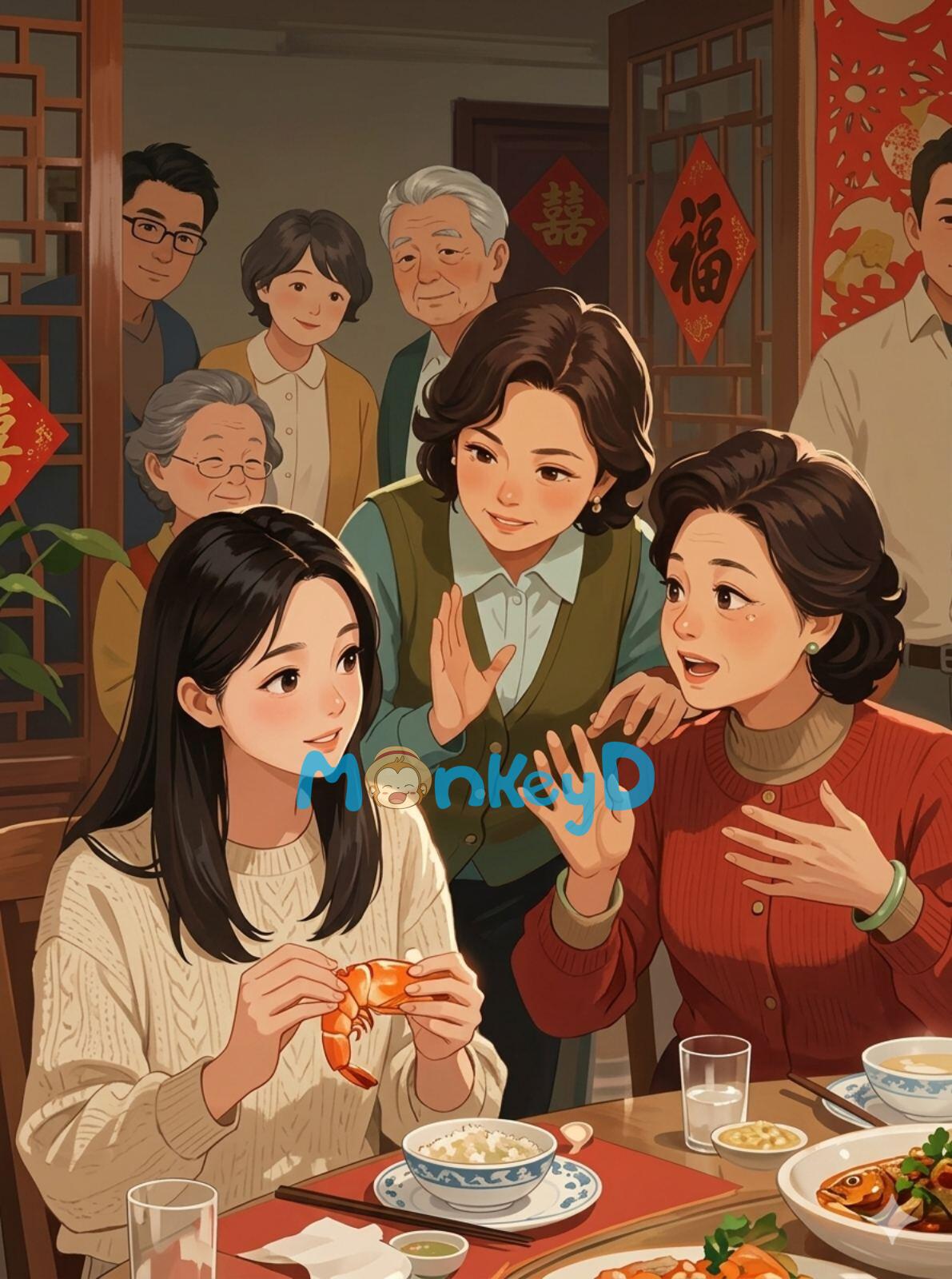 Họ Hàng Ép Tôi Lấy Lão Già, Tôi Liền "Ship" Ngay Cho Đứa Con Gái Não Yêu Đương Của Bà Ta