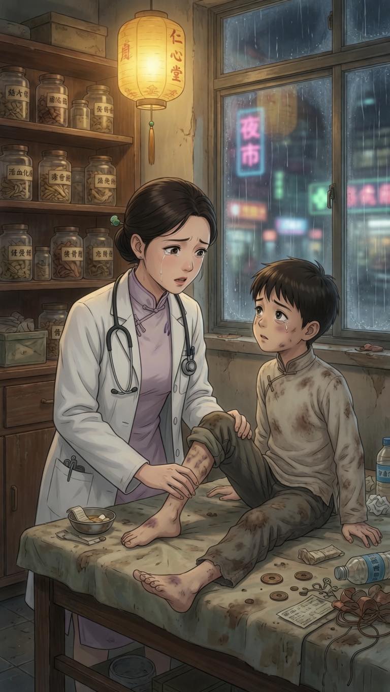 Ly Hôn Năm Năm, Con Trai Què Chân Ôm Ve Chai Tìm Tôi Chữa Bệnh