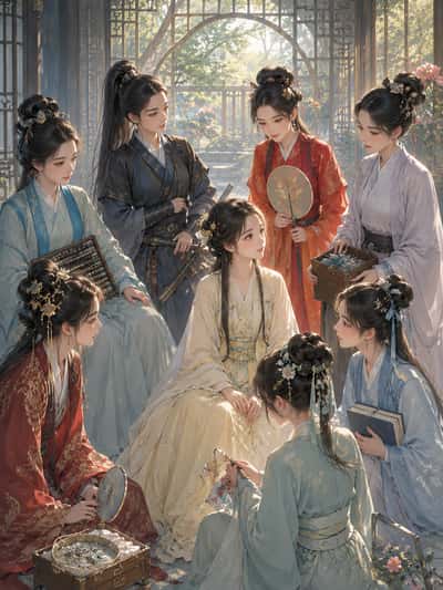 Mẫu Thân Qua Đời, Để Lại Cho Ta Bảy Vị Di Nương