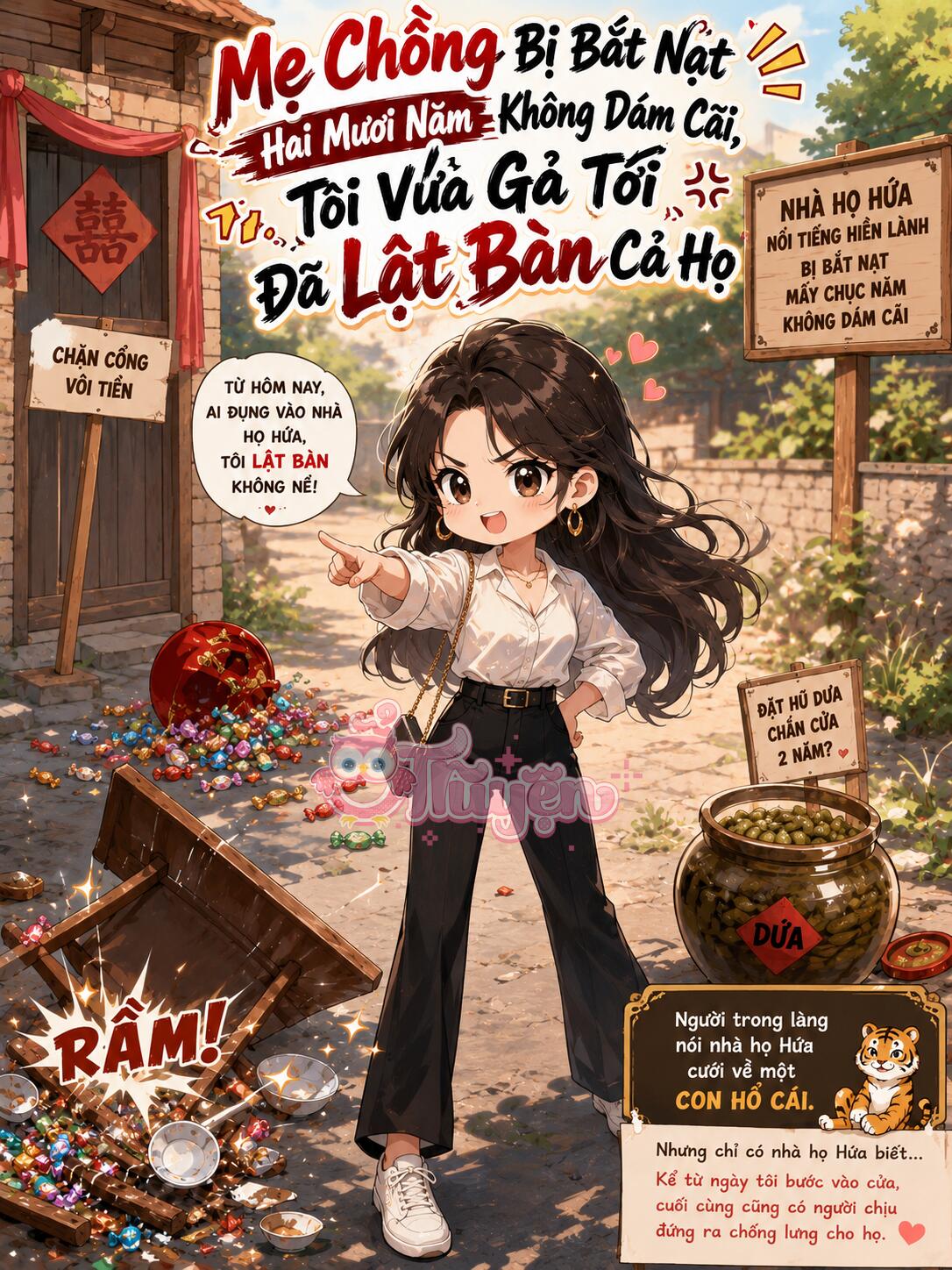 Mẹ Chồng Bị Bắt Nạt Hai Mươi Năm Không Dám Cãi, Tôi Vừa Gả Tới Đã Lật Bàn Cả Họ