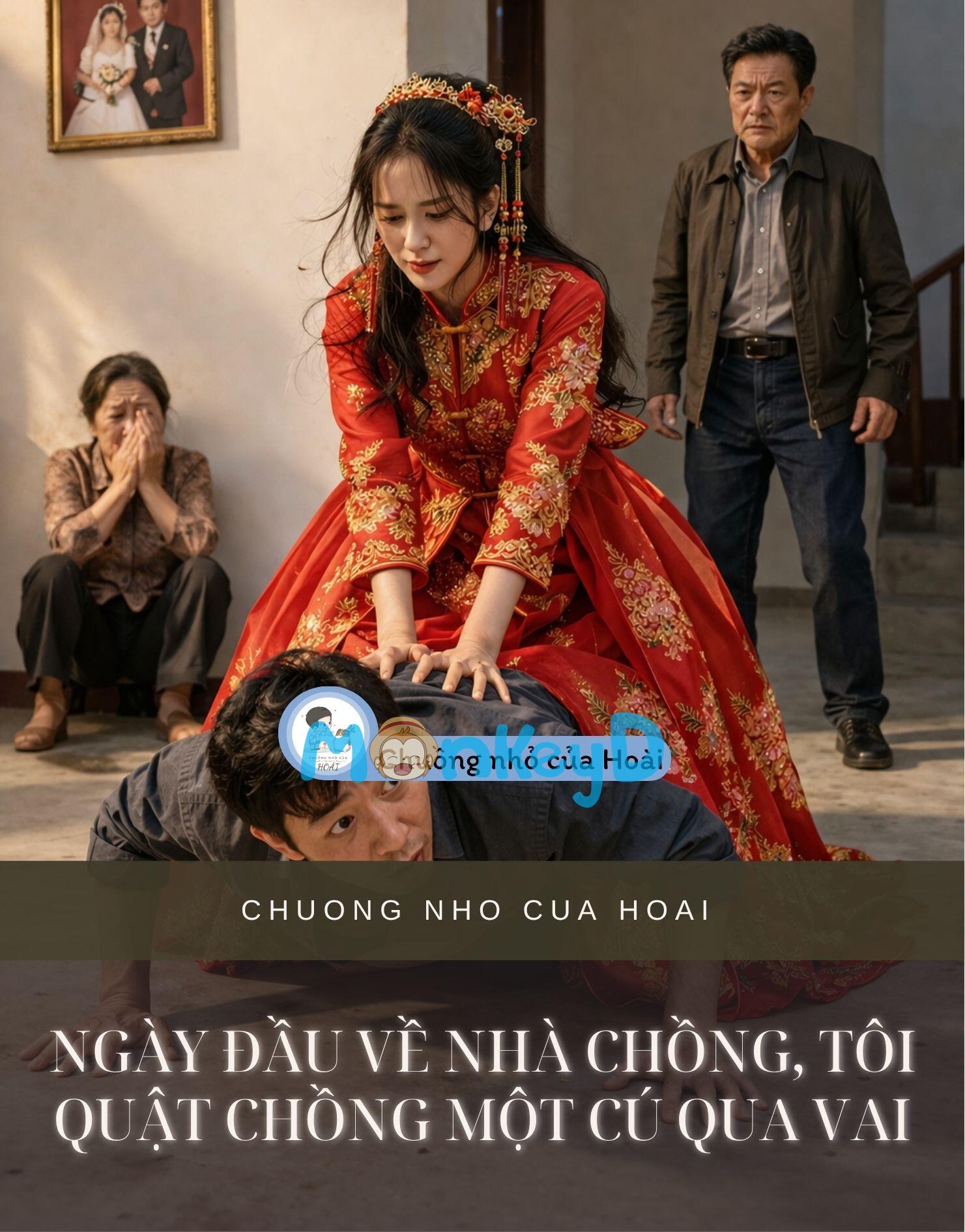 Ngày Đầu Về Nhà Chồng, Tôi Quật Chồng Một Cú Qua Vai