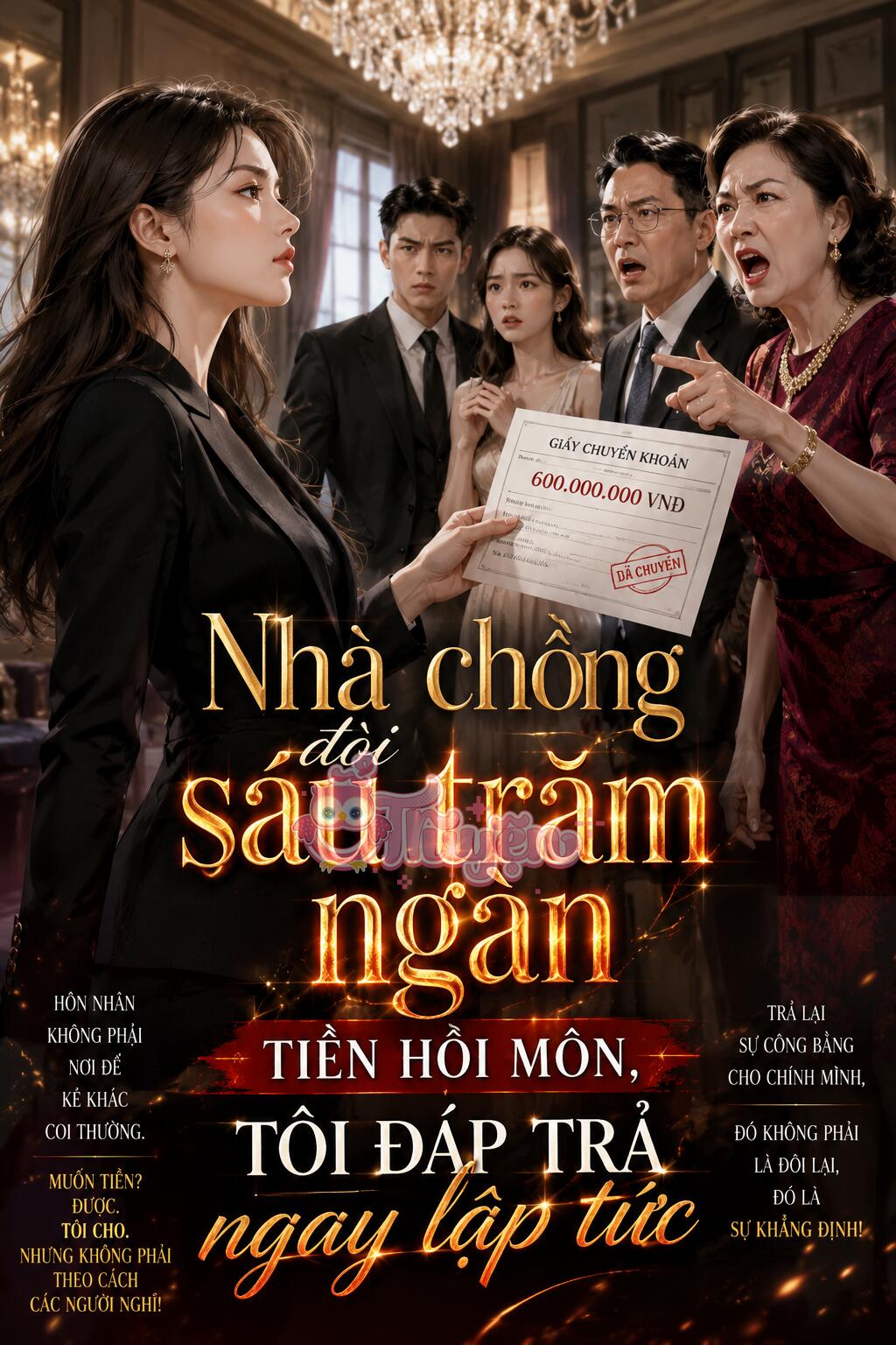 Nhà Chồng Đòi Sáu Trăm Ngàn Tiền Hồi Môn, Tôi Đáp Trả Ngay Lập Tức