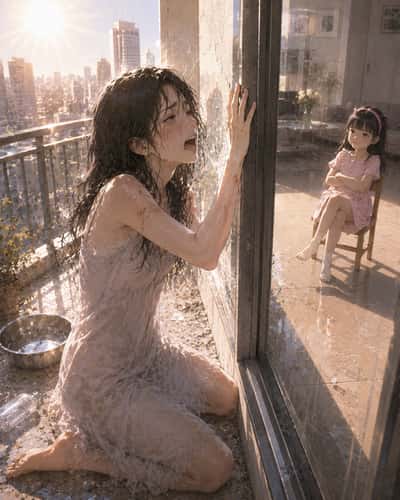 Sau Khi Bị Con Gái Khóa Ngoài Ban Công Tôi Đưa Nó Đi Tìm Mẹ Mới