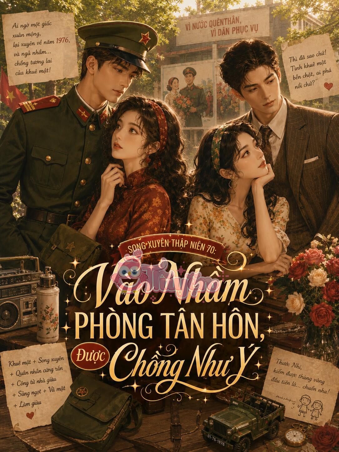 Song Xuyên Thập Niên 70: Vào Nhầm Phòng Tân Hôn, Được Chồng Như Ý
