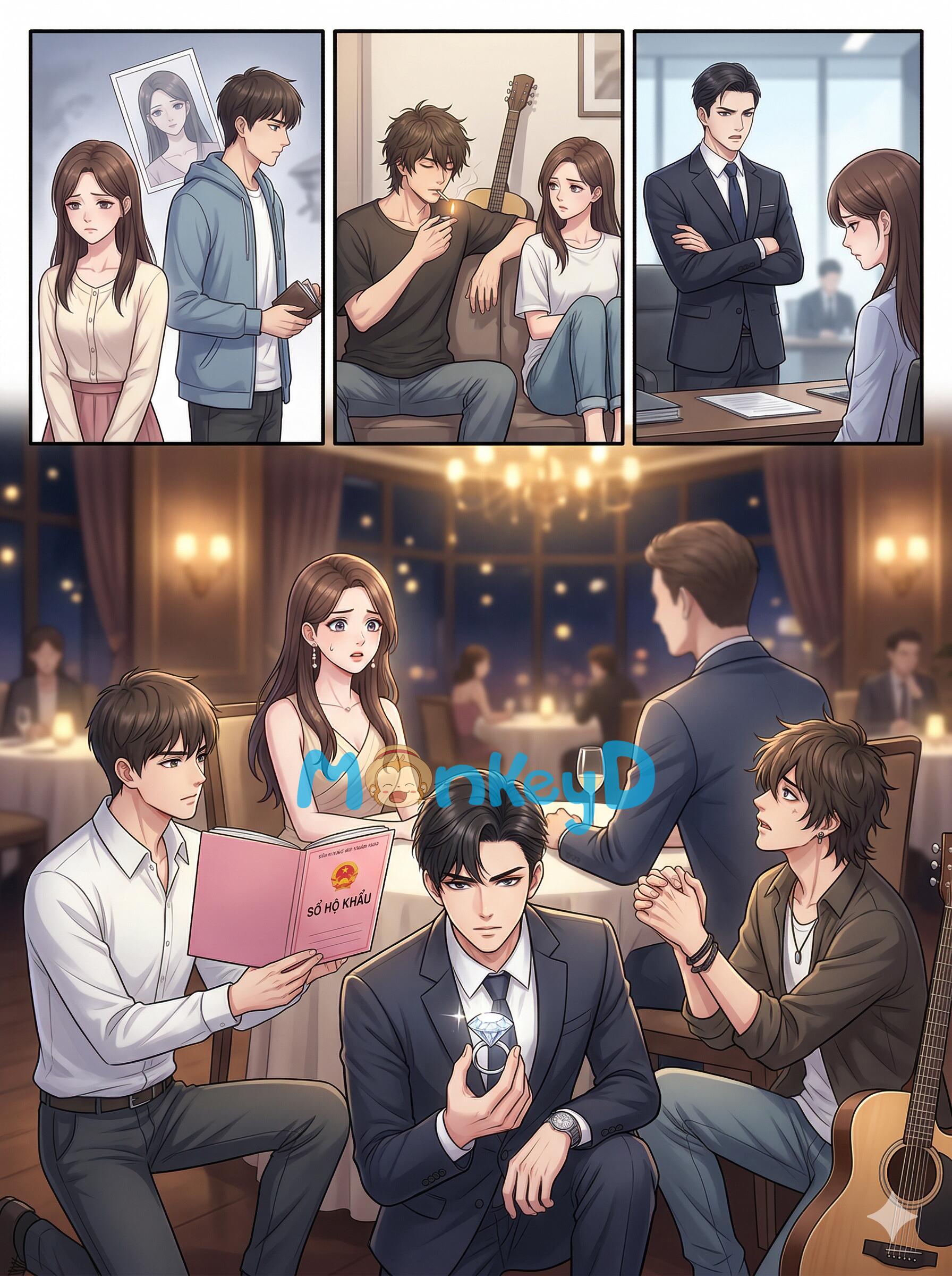 Tôi Làm Lốp Dự Phòng Cho Ba Gã Đàn Ông