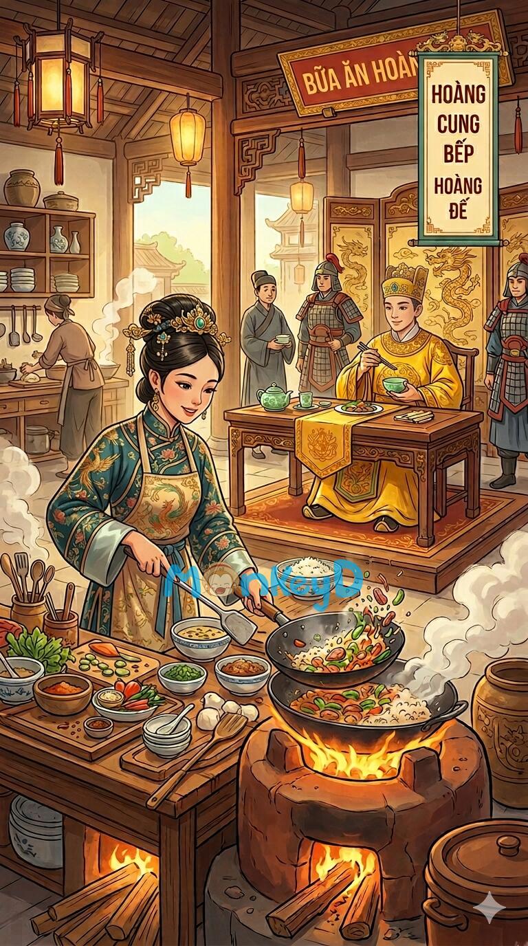 Xuyên Không Làm Hoàng Đế Mê Mẩn Món Ta Nấu